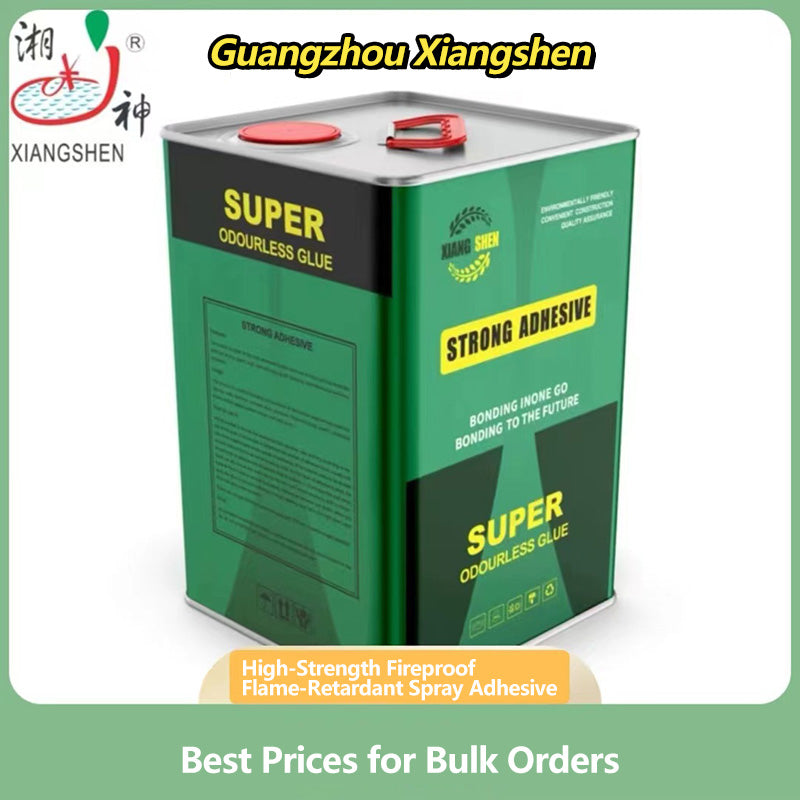Factory Sale 13KG Sponge Sofa Rockwool Aluminum Foil Pearl Cotton Fireproof Flame Retardant Spray Glue for Bags, Furniture, and Multi-Purpose Adhesives