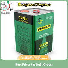 Factory Sale: 13KG Sponge Sofa Rockwool Aluminum Foil Pearl Cotton Fireproof Flame Retardant Spray Glue for Bags Furniture Multi-functional Adhesive