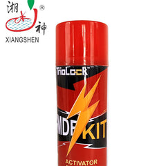 Non whitening strong fast drying AB two-component spray adhesive repair MDF board wooden door frame splicing line assembly glue